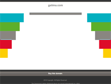 Tablet Screenshot of galima.com